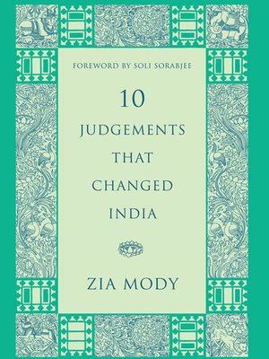 cover image of 10 Judgements That Changed India